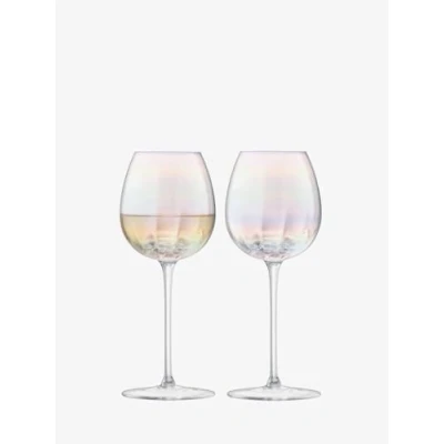 Immagine di LSA International G1332 12 401 LSA&amp;nbspInternational &amp;nbspCalice per Vino Bianco Perlato, Pearl, 8.3 x 20.6 cm, 4 unità