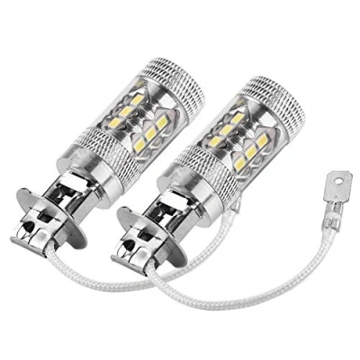 Immagine di EBTOOLS Lampadina Fendinebbia A Led 12V 24V Bombilla H3 Canbus Auto 2 Pc H1 10W Ad Alta Potenza Lad Laggi Di