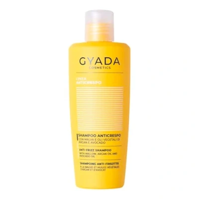 Immagine di GYADA COSMETICS, Shampoo Anticrespo, per Capelli Sfibrati e con Doppie Punte, ad Azione Condizionante Disciplinante, Rende i Morbidi Setosi, a Base di Olio Argan, 250ml