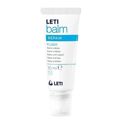 Immagine di LETI balm Fluido Feuchtigkeitsspendender Nasen und Lippenbalsam bei sehr trockener oder strapazierter Haut, 10 ml Soluzione