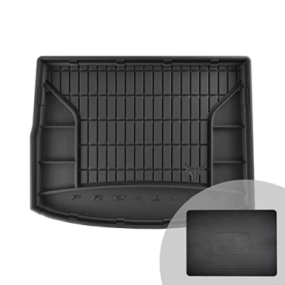 Immagine di FROGUM ProLine 3D Esclusivo Tappetino Vasca Baule Bagagliaio in gomma perfetto per Volvo V40 II 2012 2019 Comodo organizzatore Bordi più alti