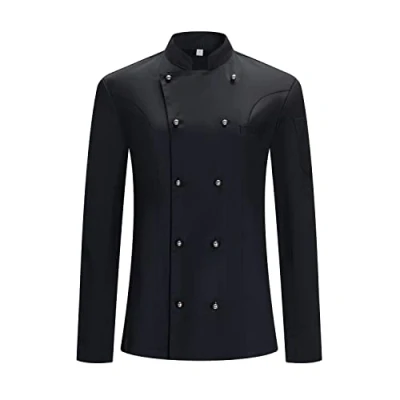 Immagine di MISEMIYA Giacca da Cuoco Donna Divise Cucina Divisa Hospitality Ref.848 Medium, 848 Nero