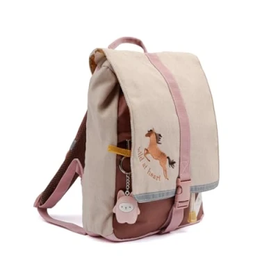 Immagine di Fabelab Small WILD AT Heart Zaino per bambini, Taglia: One Size, Caramel
