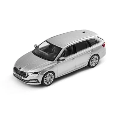 Immagine di Skoda 5E7099300A7W modellino auto Octavia 4 (NX) Combi Scala 1:43 Miniatura Argento