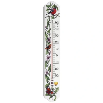 Immagine di TFA Dostmann Analoges Innen Außen Thermometer Termometro Bianco, Verde