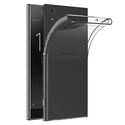 Immagine di AICEK Cover Sony Xperia XA1, XA1 (5.0 Pollici) Silicone Case Molle di TPU Trasparente Sottile Custodia per