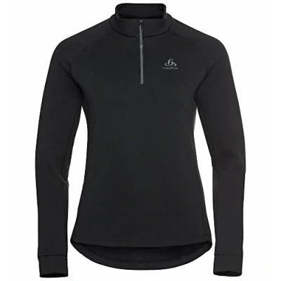 Immagine di ODLO MID Layer Berra Felpa in pile, Donna, Taglia: XL, Black