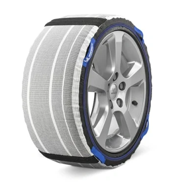 Immagine di MICHELIN 008414 Calze da neve, Catene neve in Tessuto, SOS GRIP EVO 4