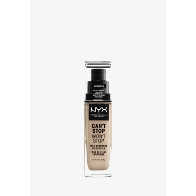 Immagine di NYX Professional Makeup Can&#039;t Stop Won&#039;t Full Coverage Fondotinta Alabaster 30 ml