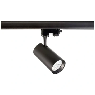 Immagine di Deko Light Horus Faretto da binario a LED trifase 10 W (monocolore) ERP: E (A G) Nero