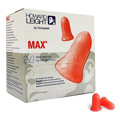 Immagine di Howard Leight MAX bouchons jetables SNR 37dB (Pack de 200)