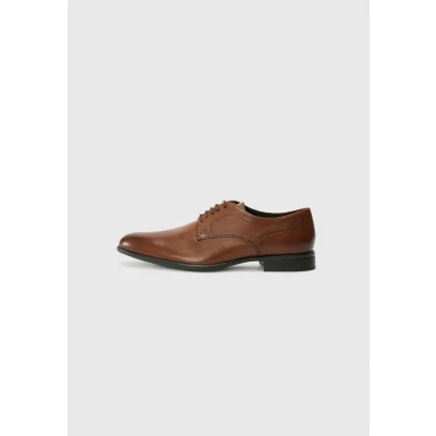 Immagine di Geox Iacopo Stringate, Uomo, Taglia: 39, Cognac Scarpe