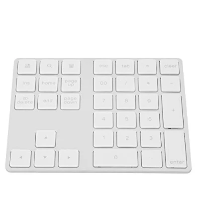 Immagine di Tastierino numerico, 34 tasti ultrasottili numerico Mini tastiera numerica Bluetooth 3.0 wireless ricaricabile per Notebook, Laptop
