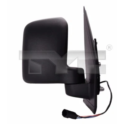 Immagine di Specchio retrovisore esterno Tyc 310 0092 Sx nero per regolazione elettrica specchio, convesso, termico FORD: Transit Connect Mk1 Van, Tourneo
