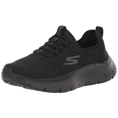 Immagine di Skechers Go Walk Flex Lucy, Scarpe da Ginnastica Donna, Nero, 37.5 EU