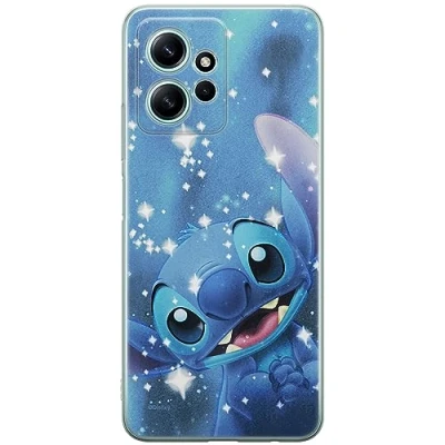 Immagine di ERT GROUP custodia per cellulare Xiaomi REDMI NOTE 12 4G originale e con licenza ufficiale Disney, modello Stitch 002 adattato in modo ottimale alla forma dello smartphone, TPU