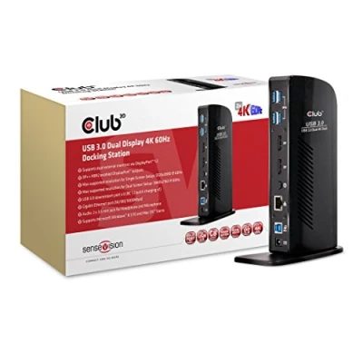 Immagine di CLUB3D USB 3.1 DUAL DISPLAY DOCKING STAT.