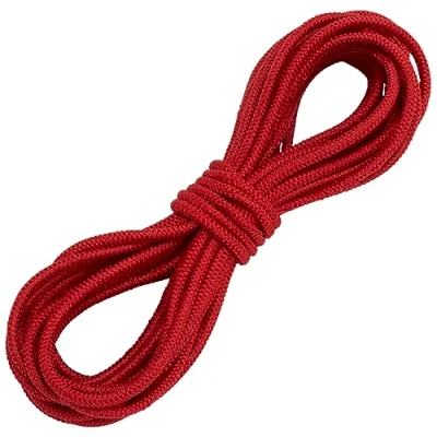 Immagine di AERZETIX C67264 Elastico decorativo rotondo 5 metri diametro 3mm colore rosso lampone