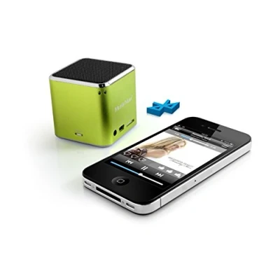 Immagine di MusicMan Mini Altoparlante Bluetooth Portatile Supporto per Scheda MicroSD Audio Mobile Compatto Smartphone Tablet Laptop BT X2 (Verde)