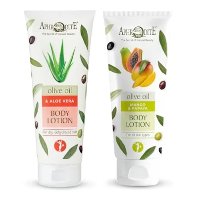 Immagine di Set per la cura del corpo Afrodite. di lozioni il in 2 parti unidratazione intensiva,pelle elastica 1x lozione con aloe vera mango e papaya
