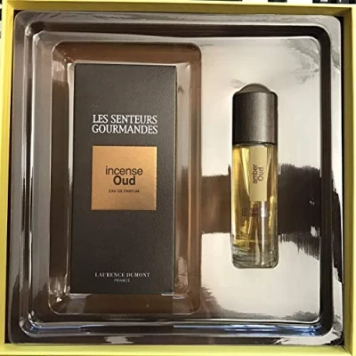 Immagine di Les Senteurs Gourmandes Set di fragranze &quot;Incense Oud&quot;, 100 ml e olio ambra da 15