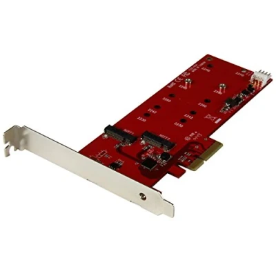 Immagine di StarTech.com Scheda controller PCI express 2x ( SSD ) M.2 Adattatore SATA PCIe NGFF