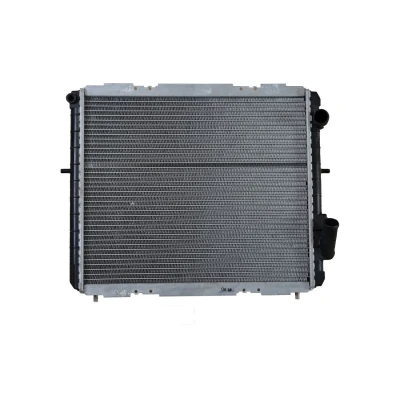 Immagine di NRF 507345 Radiatore motore Alluminio 460 386 34 con parti annesse Alette di raffreddamento saldate RENAULT: CLIO 1