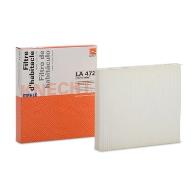 Immagine di MAHLE ORIGINAL LA 472 Filtro abitacolo particellare 240,0 205 35,0 BMW: 5 Sedan, 3 Coupe, 4 OPEL: Karl, Astra J Hatchback