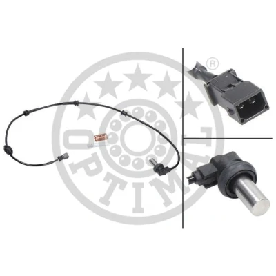 Immagine di OPTIMAL 06 S063 Sensore ABS con manicotto di guida passivo 920 AUDI: A4 B5 Sedan, Avant