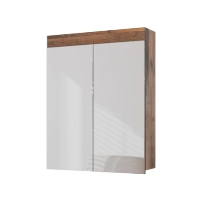 Immagine di Vicco Specchio contenitore bagno Luna, Oldstyle, 60 x 77 cm