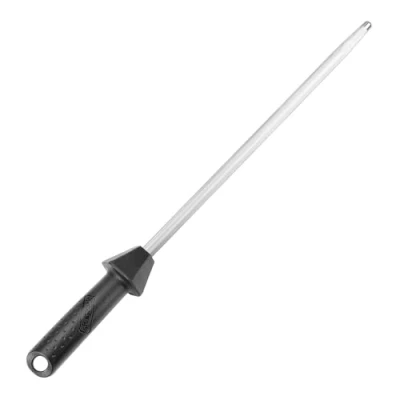 Immagine di Sharpeak Lunghezza Totale da 45 cm/Asta 30 cm Acciaino Professionale con Guide Angolari di Affilatura Integrate, Acciarino Affilacoltelli Acciaini, Affilatori, HRC 65
