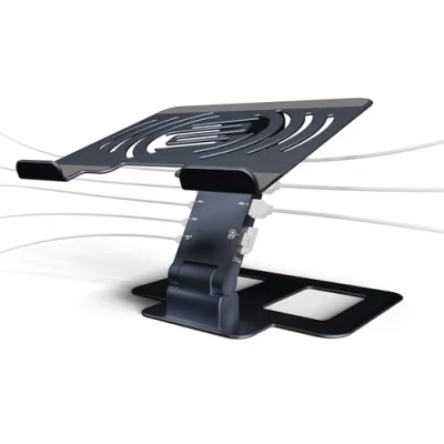 Immagine di Reloop Stand Hub Pro Dock multimediale USB C 10 in 1 con alimentazione