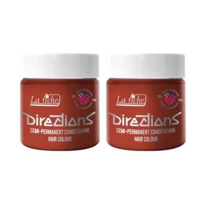 Immagine di La Riche Directions Confezione da 2 colori semi permanenti per capelli, 100 ml, colore: Fiamma