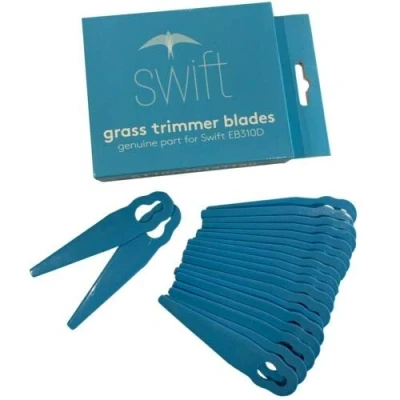 Immagine di swift 20 PCS Lame per Tagliaerba di Plastica 2 in 1 25cm Taglio Tagliabordi e Decespugliatori