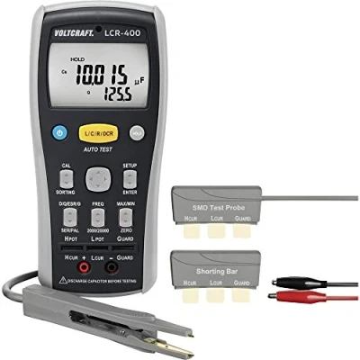 Immagine di VOLTCRAFT LCR 400 Ponte di misurazione digitale CAT I Display (Counts): 20000