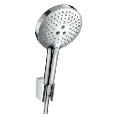 Immagine di hansgrohe Raindance Select S Set supporto doccia 120 3 getti con flessibile 160 cm, cromo, 26721000