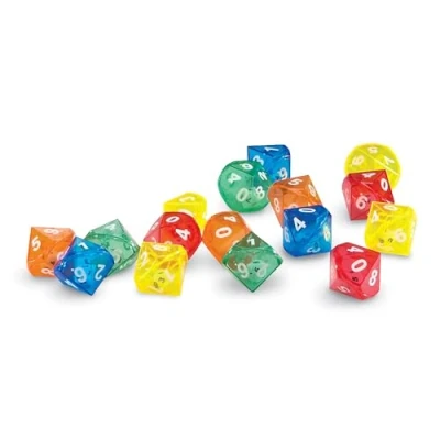 Immagine di Learning Resources Dadi con dieci lati Dice in