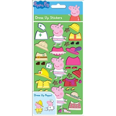 Immagine di Paper Projects 01.70.34.001 Peppa Pig Adesivi in schiuma spessa