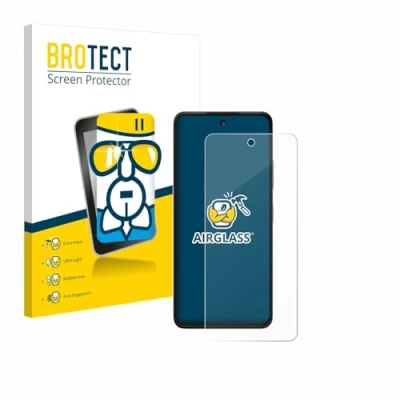 Immagine di brotect Pellicola Protettiva Vetro per ZTE Blade V60 Vita Protezione Schermo [Durezza Estrema 9H, Chiaro]
