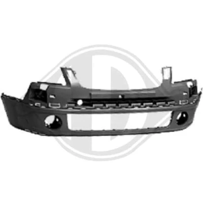 Immagine di DIEDERICHS Priority Parts 4000050 Paraurti inferiore, anteriore nero CITROËN: C2 Hatchback