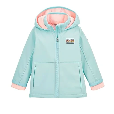 Immagine di first instinct by killtec FIOS 59 MNS SFTSHLL JCKT, Giacca softshell/giacca outdoor con cappuccio Bambini unisex, light steel mint,