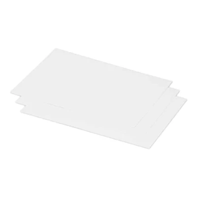 Immagine di Clairefontaine 1616C Pacco da 25 Biglietti Formato 15,8x22,2cm 210g/m² Colore Bianco d&#039;invito e Corrispondenza Gamma Pollen Carta Premium Liscia