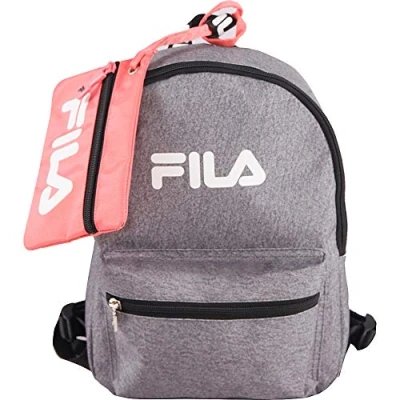 Immagine di Fila Hailee 13 in Backpack, Zaino alla Moda Donna, Grigio mlange, One Size