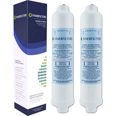 Immagine di Finerfilters Filtro dell&#039;acqua per frigorifero FF 6010PF compatibile con LG BL9808 / 3890JC2990A 5231JA2010B 3650JD8050A