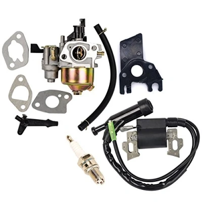 Immagine di OxoxO Carburetor Ignition Coil with Spark Plug Compatible Honda Gx160 Gx200 5hp 6.5hp Engine Generator Lawn Mower Motor