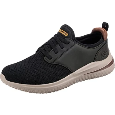 Immagine di Skechers Delson 3.0 Mooney, Sneaker Uomo, Nero, 42.5 EU