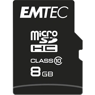 Immagine di Emtec ECMSDM8GHC10CG MicroSDHC 8GB Class10 Classic