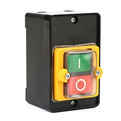 Immagine di Interruttore Macchina, Ac220V / 380V 10A a Pulsante Macchina Tessile Meccanica On/Off