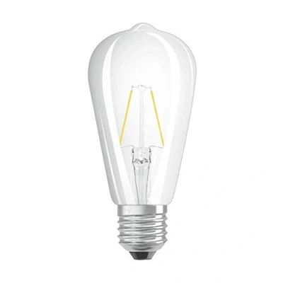 Immagine di OSRAM LED Retrofit CLASSIC ST Lampadina LED, Attacco: E14, Bianco Freddo, 6500 K, 10 W, Equivalenti a 75 STAR STICK, Chiaro, Taglia Unica