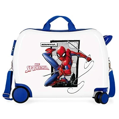 Immagine di Marvel Spiderman Action Ride On Suitcase 2 Multi Direction Spinner Wheels